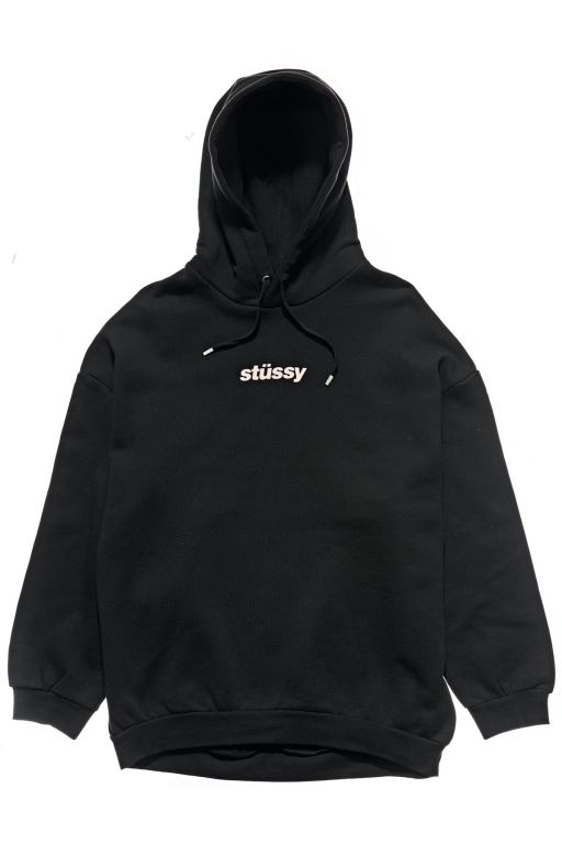 Stussy Womens Italic OS Hood Leisure Sets Black - PRHCB2035